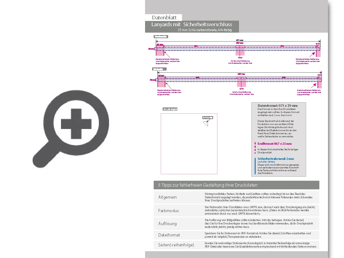 Product Bild lanyards_mit_sicherheitsverschluss__25_mm_schl__sselbandbreite__4_4-farbig_beidseitig_bedruckt